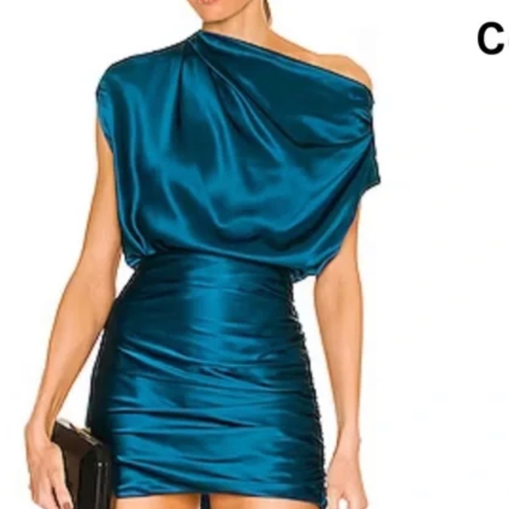 The Sei, Draped top in color Lake!